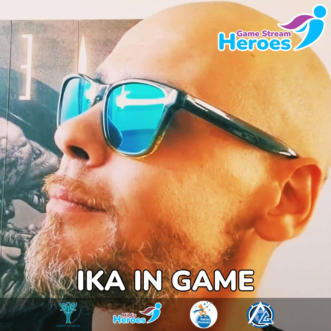 Le Game Stream Heroes ne pourrait pas avoir lieu sans son papa <a href="/IkaInGame/">Mary Steewe</a> !
Il sera évidemment de retour cette année, pour du fun, des rires et du jeu vidéo en tout genres !
#GSH2026 #twitch #caritatif