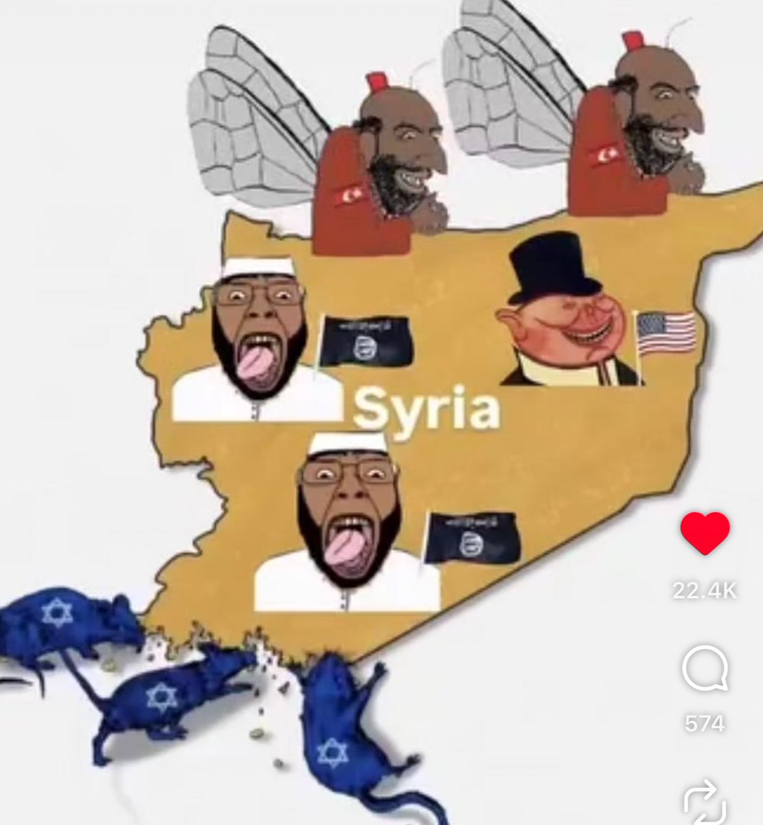 real_lord_miles's tweet image. Taliban sent me this incomprehensible reel on Syria