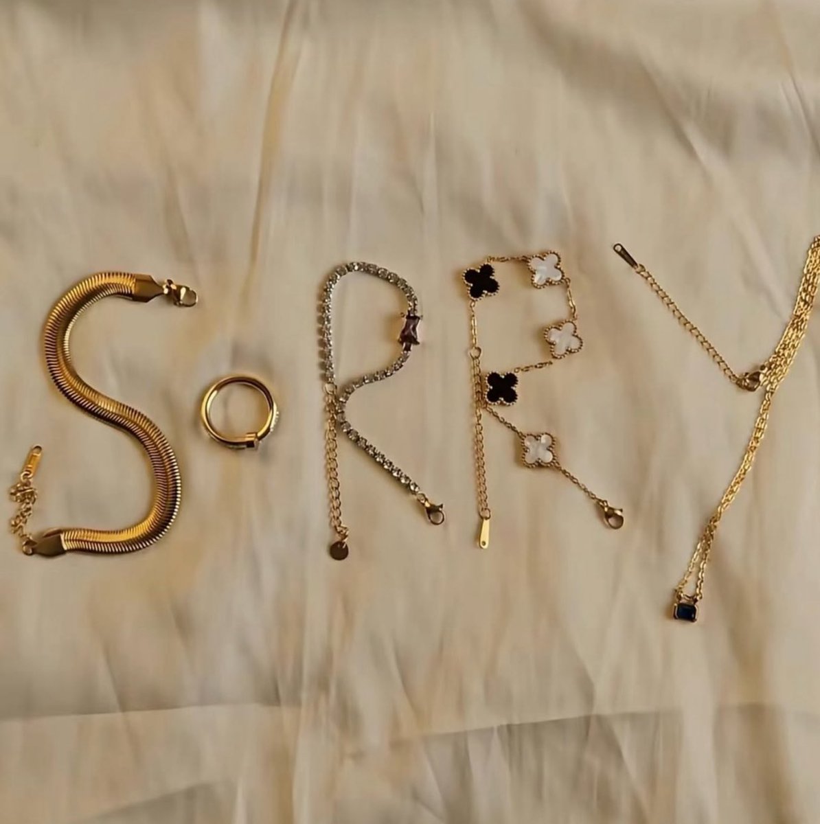 the only sorry i accept: