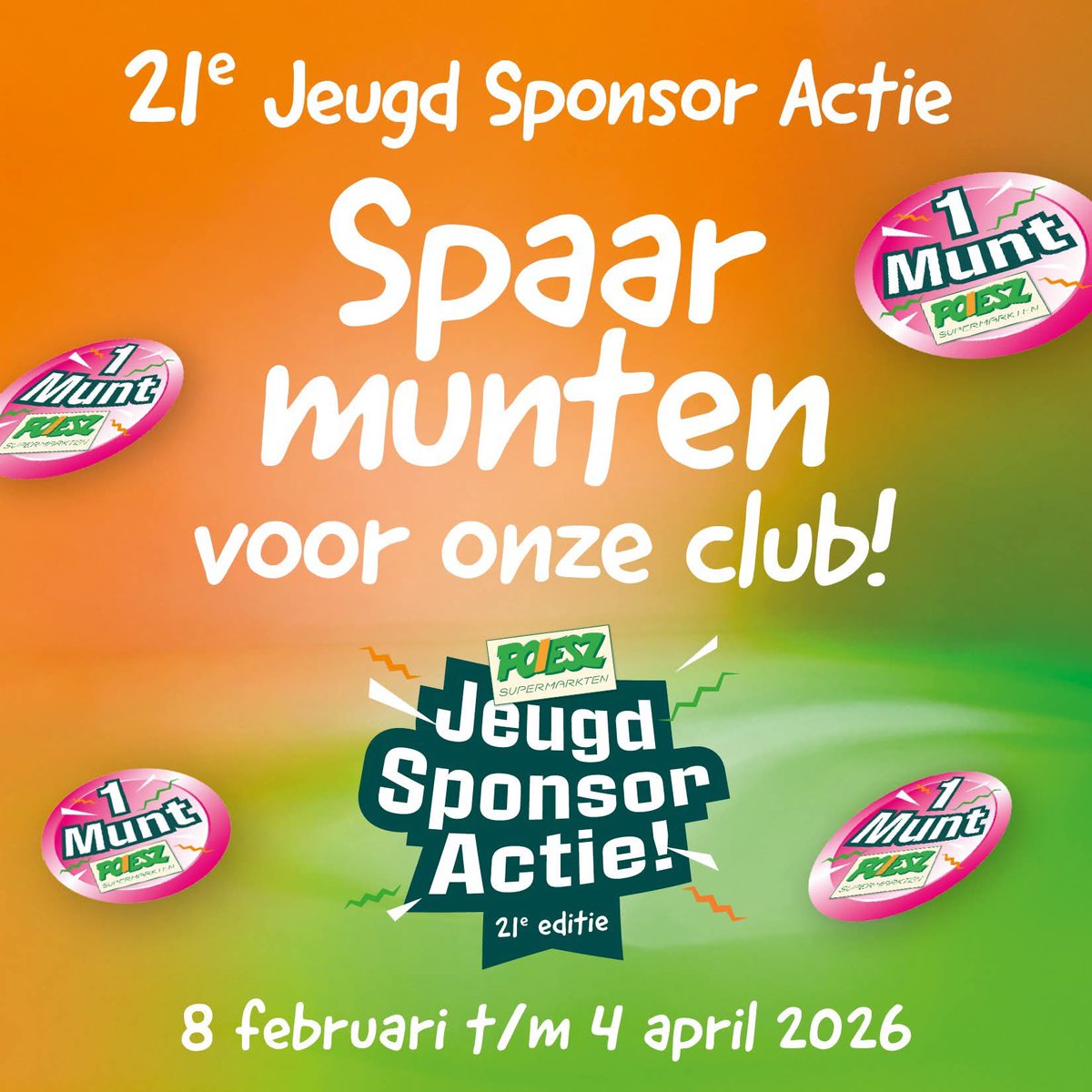 vvIJVC's tweet photo. De jeugdsponsoractie gaat weer van start. We mogen gelijk het spits aftrappen en staan komende week in de winkel. https://t.co/QdazLgO2kb