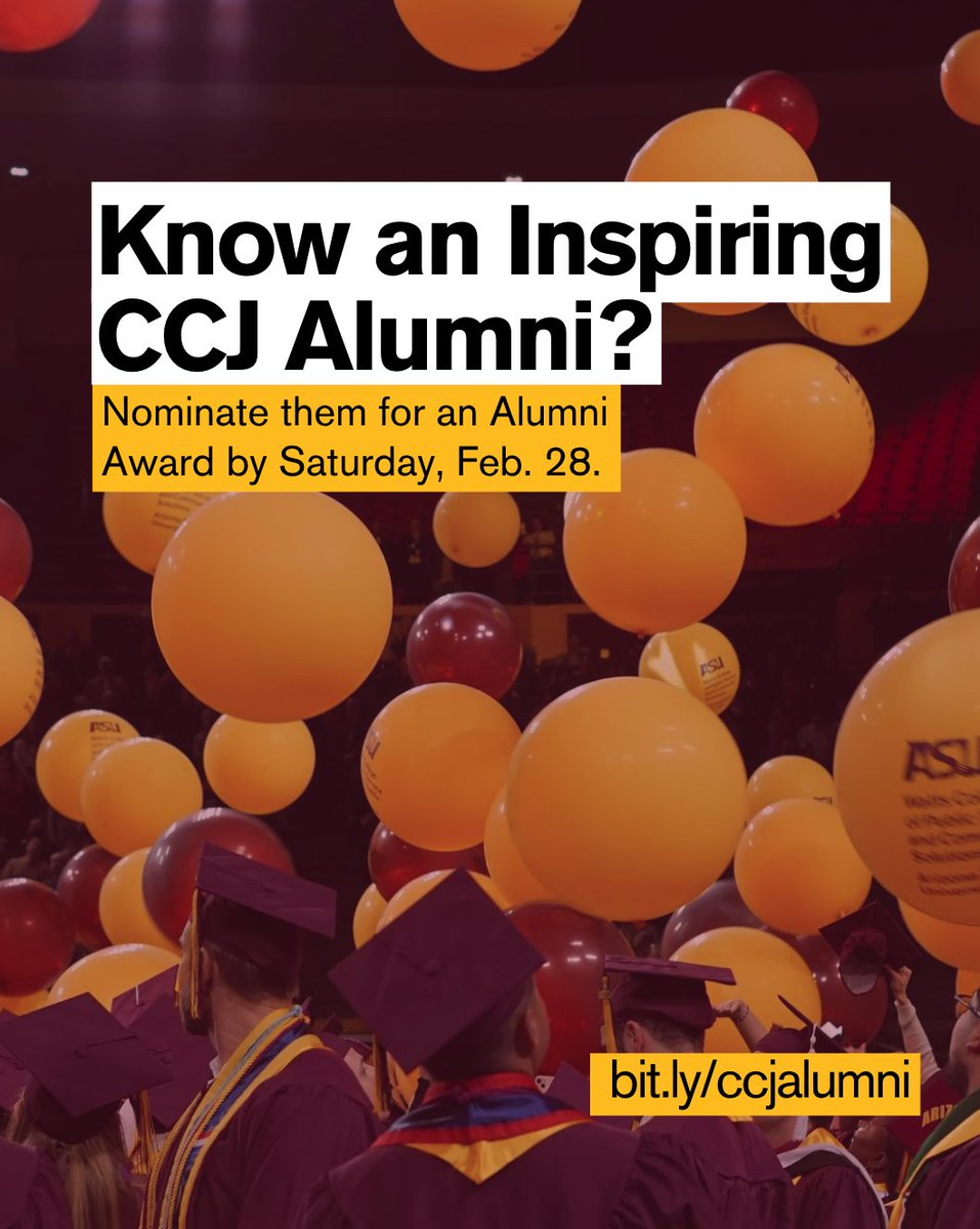 ASU Criminal Justice tweet media