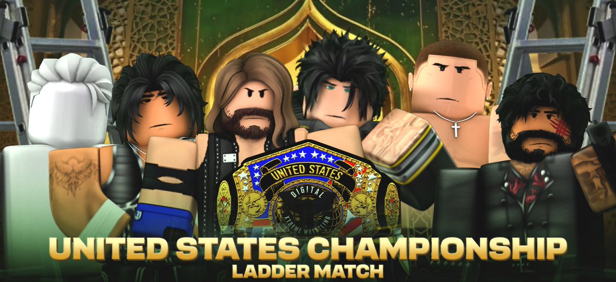 =CHAMPIONSHIP MATCH=

United States Championship Ladder Match

These six men will battle it out in a war of ladders, where only the best can come out as the United States Champion.

Who will claim victory?

#DXW2026 #WeAreDXW