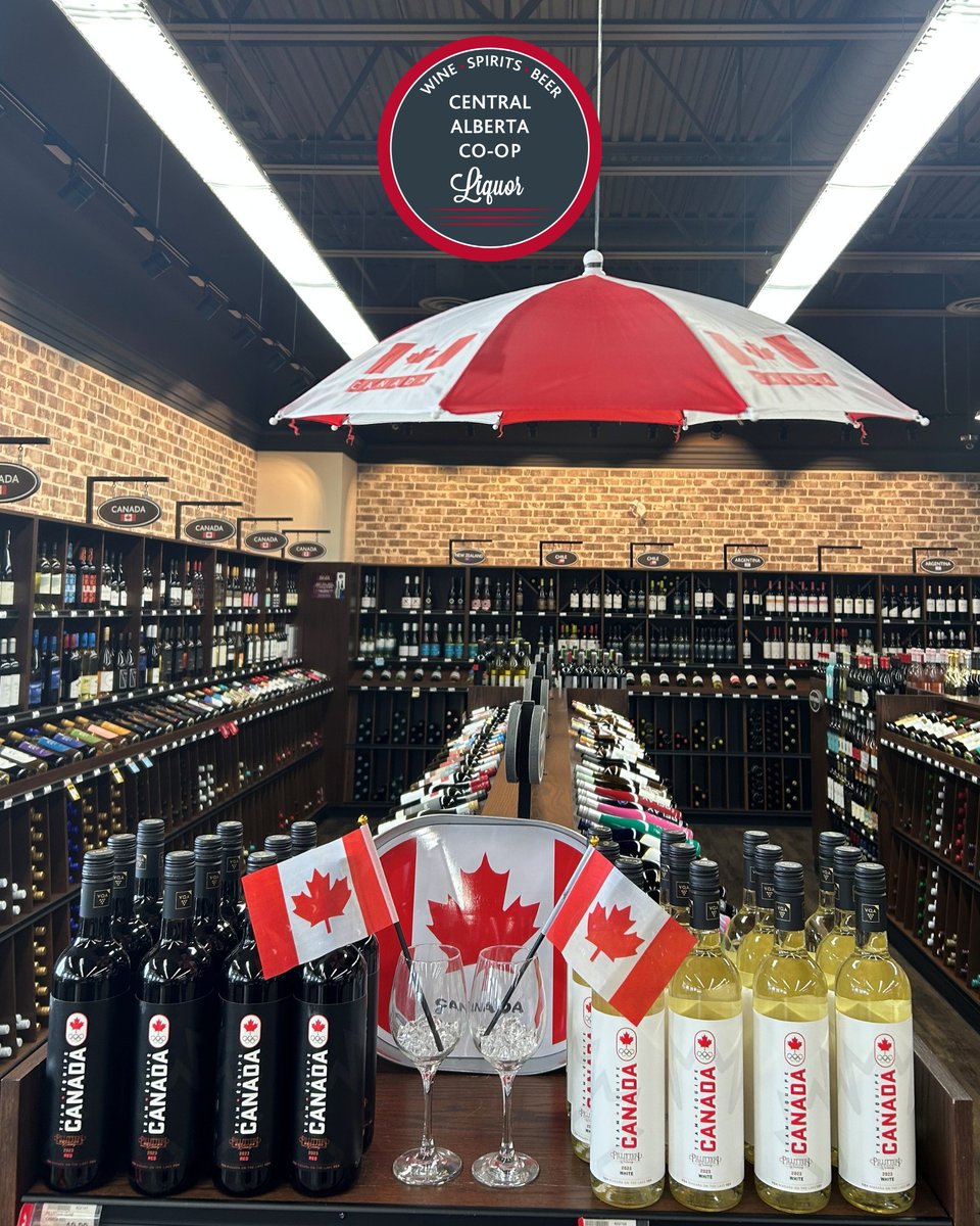 A Canadian classic. Red, white, and ready to roar. Featured in our Stettler store display.

 #CanadianClassic #StettlerStore #CentralAlberta #CanadaWine