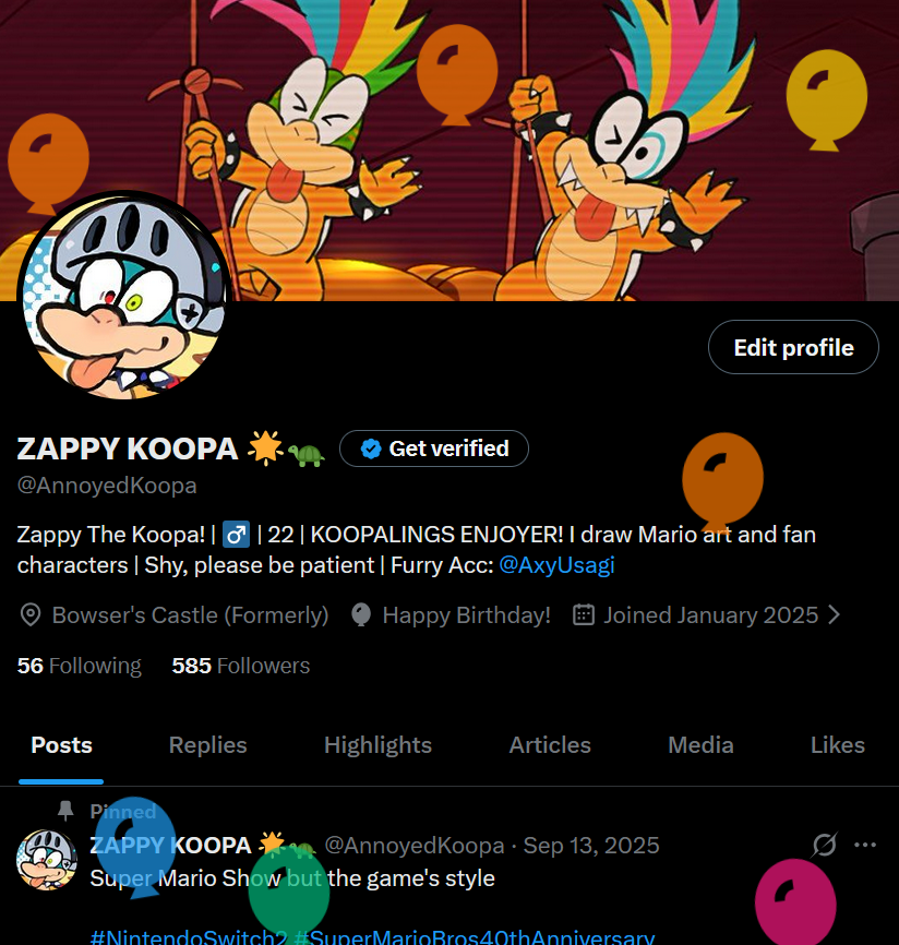 ZAPPY KOOPA 🌟🐢 tweet media