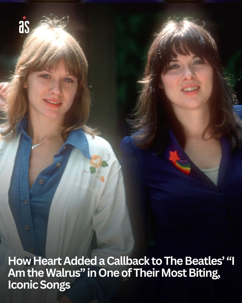 AmerSongwriter's tweet image. Heart famously wrote their 1977 hit “Barracuda” about shady, sleazy men in the music industry who sexualize and exploit women. (Something with which Heart vocalist and guitarist Ann and Nancy Wilson were, unfortunately, very familiar.)

The Beatles, and more specifically, John