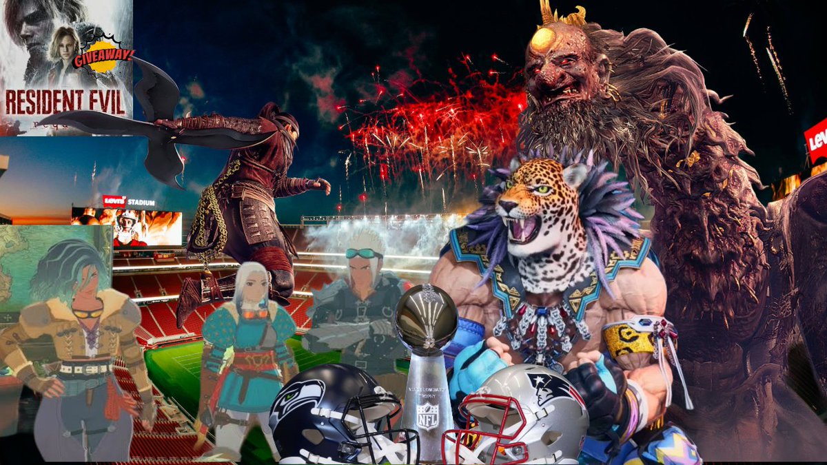 #RE9 #GIVEAWAY. SUPERBOWL DAY 
youtube.com/@brutan111 
tiktok.com/@brutan111/live 
kick.com/brutan111 
twitch.tv/brutangaming111