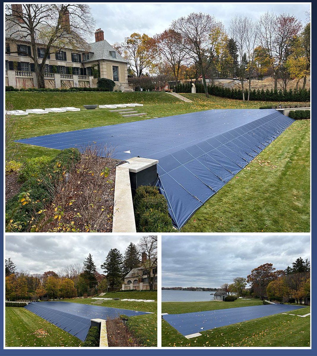 MeycoPoolCovers's tweet image. Luxury meets protection! No matter what the design, Meyco custom safety pool covers deliver a seamless look while safeguarding the pool all season long.
#LuxuryPool #BackyardDesign #MeycoPoolCovers