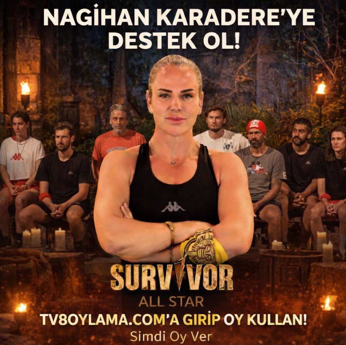 NagiiiNews's tweet photo. Herkese selamlar 💪🌷

Oylama başladığı anda Kraliçe Nagihan Karadereye https://t.co/pyZnfrUYpw dan oy verebilirsiniz 🙏

43 yaşındaki bir kadının bu sene neler yaptığını görüyorsunuz! Kraliçeye hak ettiği yeri verelim 🌷

#Survivor2026 | #NagihanKaradere | #NKFC https://t.co/hUx3h2VRvC
