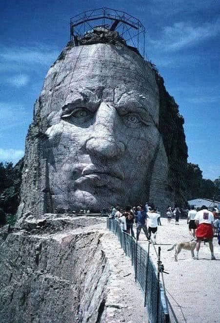 Crazy Horse Memorial, South Dakata

𝐈𝐅 𝐘𝐎𝐔 𝐒𝐔𝐏𝐏𝐎𝐑𝐓 𝐍𝐀𝐓𝐈𝐕𝐄 𝐀𝐌𝐄𝐑𝐈𝐂𝐀𝐍 , 𝐓𝐘𝐏𝐄 𝐘𝐄𝐒 𝐀𝐍𝐃 𝐏𝐋𝐄𝐀𝐒𝐄 𝐒𝐇𝐀𝐑𝐄 !!