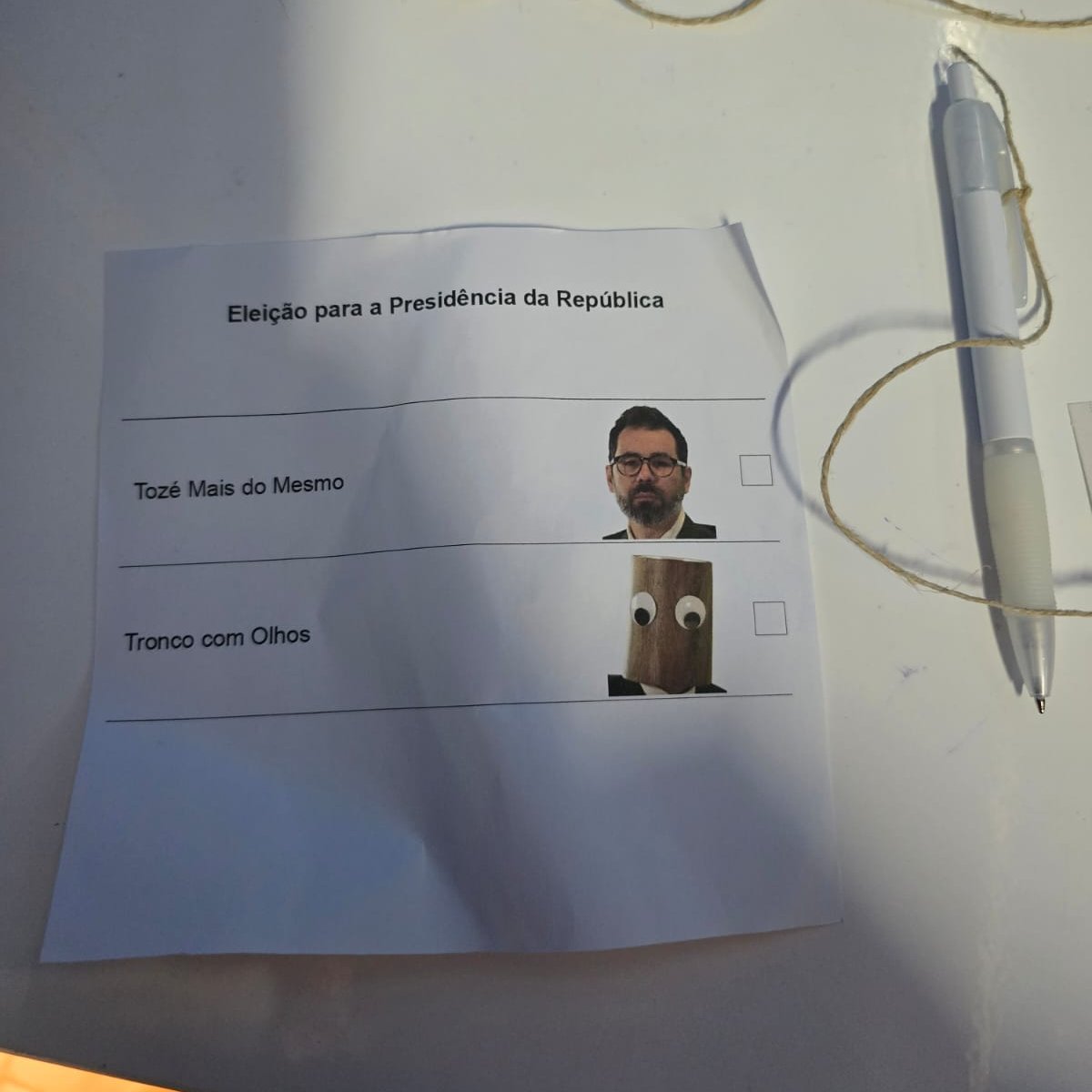 Escolha difícil.