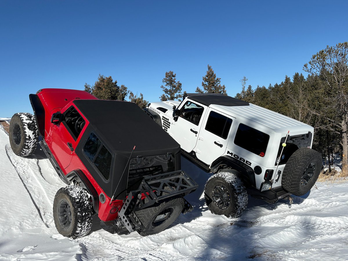 traildamage's tweet photo. We had a great day in the snowy mountains of Colorado!  
https://t.co/wghSjbyceT
https://t.co/zV1uNUsnnc
#mounthermanroad #schubarthroad #colorado #4x4 #offroad #jeep https://t.co/feUI47VGmq
