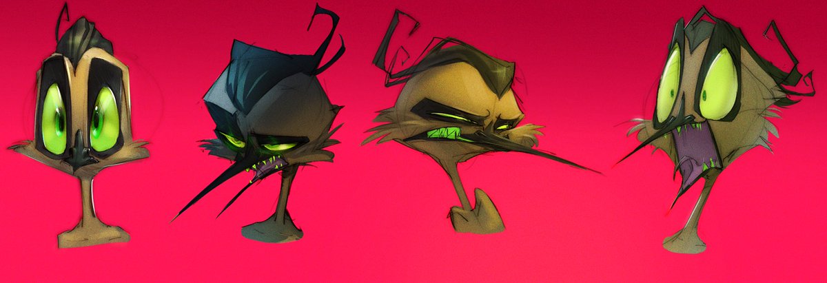 Finished coloring a few expressions