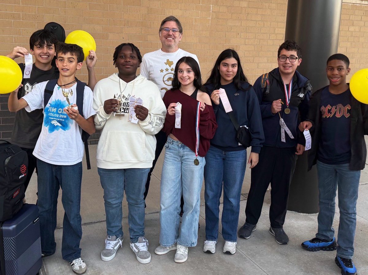 🇩🇪 Houstonfest Results! 🇩🇪
Congratulations to our POMS 8th grade German students who competed against high school students &amp; qualified for the Texas State German Contest! 🎉

🏅 State Qualifiers:
1st Place – Culture Test
1st Place - Prose Reading
3rd Place – Contemporary Music