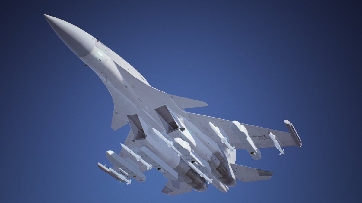 An upgraded J-16D has made its appearance in Strangereal, featuring the latest in Coffin technology along with added canards and thrust vectoring, coming from an unknown nation.