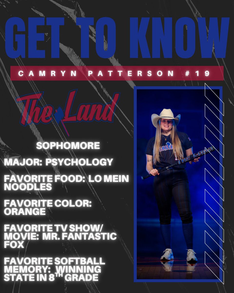 Loggersoftball's tweet image. You hear Cam before you see hear and she says it is time to play ball! 19 Days to first pitch! 🥎🪓🪵 #ChopOn #RollLogs