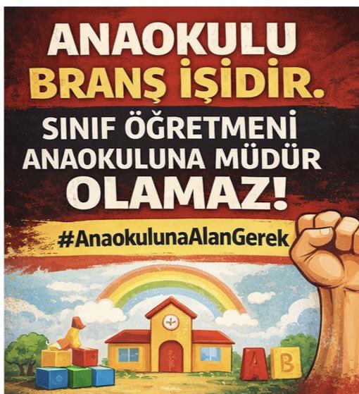gsgkhn11's tweet photo. #AnaokulunaAlanGerek

Alanımıza sahip çıkıyoruz https://t.co/J5HPCA5abF