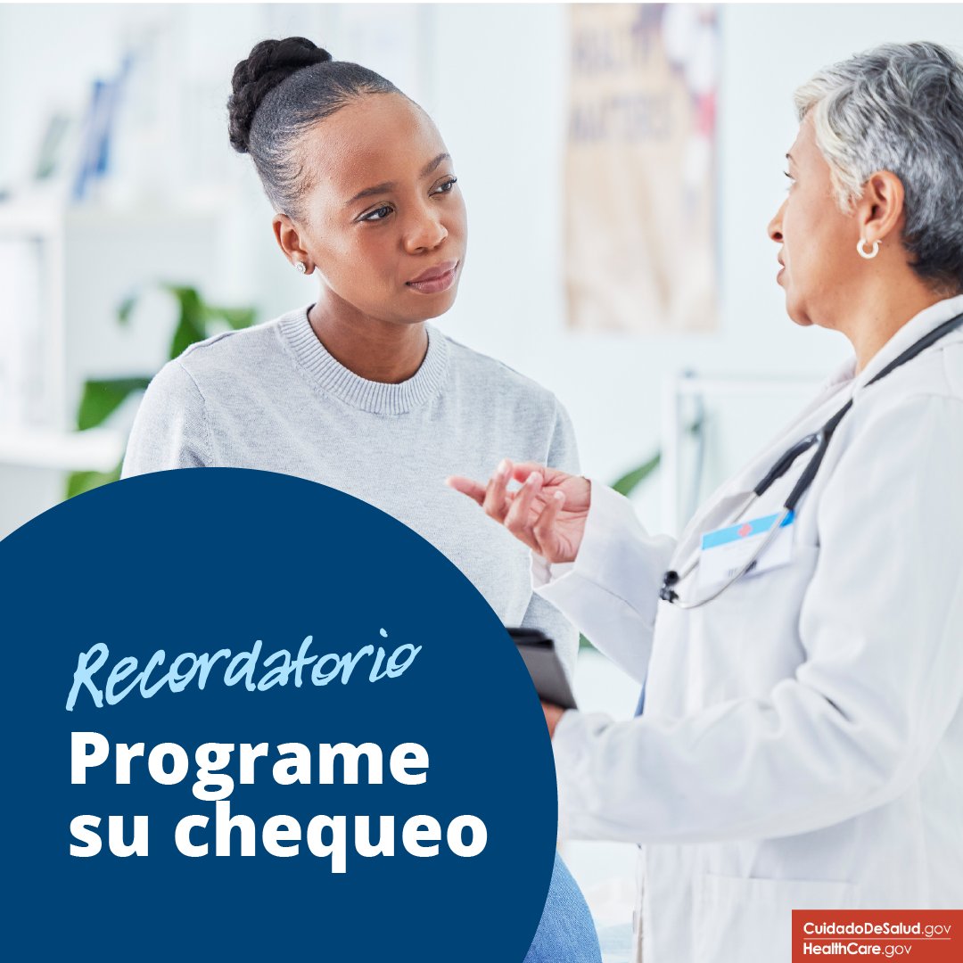 Hay muchas razones por las que la gente deja de ir al médico, pero la mejor manera de volver es pidiendo una cita. ¡No ponga su salud en segundo plano! Infórmese más sobre su cobertura y reciba la atención que necesita:  go.hc.gov/4qtaLu6