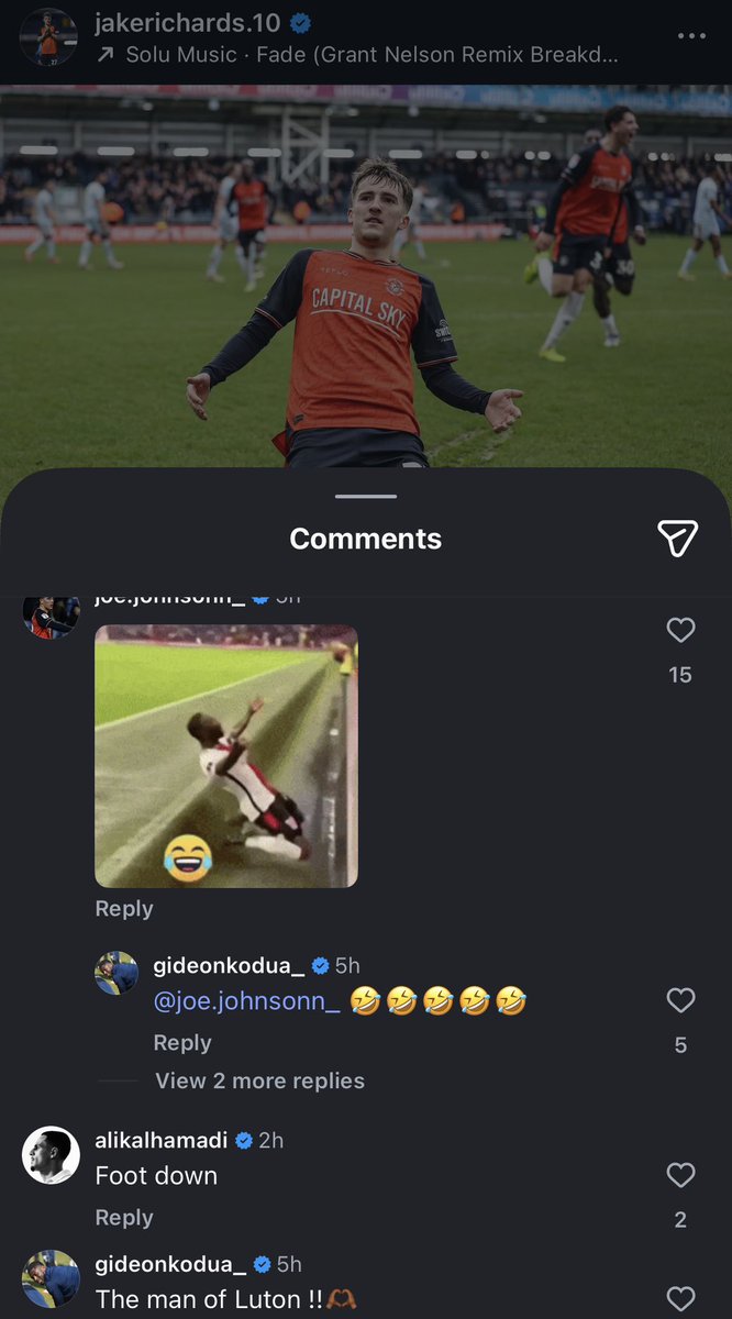 UP THE LUTON tweet media