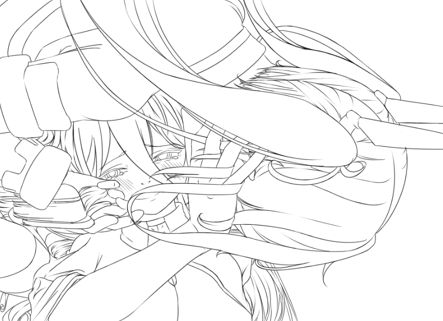 Parpoco's tweet image. 이건 또 언제 채색하나..