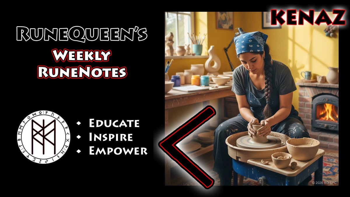 RuneQueen's Elder Futhark Institute tweet media