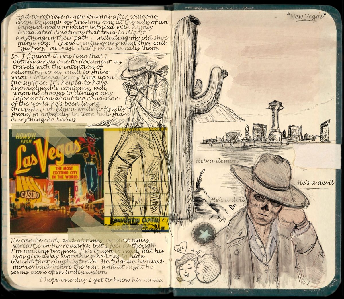 Lucy's Journal 1/? ☀️ #Fallout #FalloutSeason2 #ghoulcy