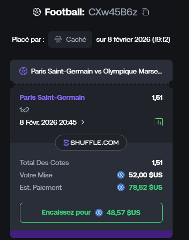CodeSandro's tweet photo. CE SOIR C'EST MATCH !!!

J’ai mis 50$ sur Shuffle pour le match PSG vs OM 👀

🟢 Si le pari passe : 25$ en GIVEAWAY 💸

RT  + Follow

Rendez-vous après le match 😎

Si tu n'as pas de compte Shuffle, rejoins l'aventure ici ->
https://t.co/8AMvwlqKkB
 
#PSGOM #Ligue1 #ParisSportif #PSG