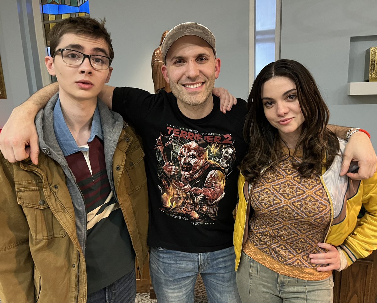 littlepunkppl's tweet image. Throwback to 2 years ago at this time on the set of #terrifier3