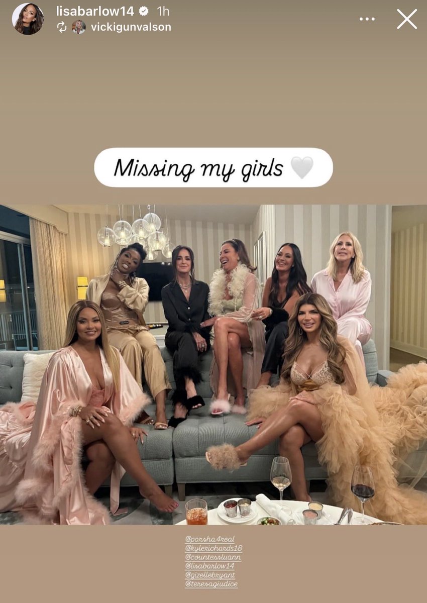 The girls miss each other 🤍 #RHUGT