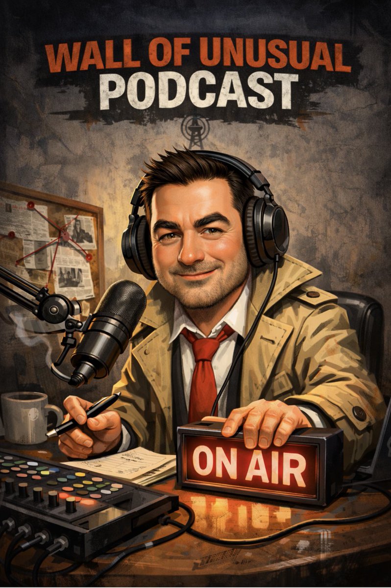 The Wall of Unusual Podcast tweet media