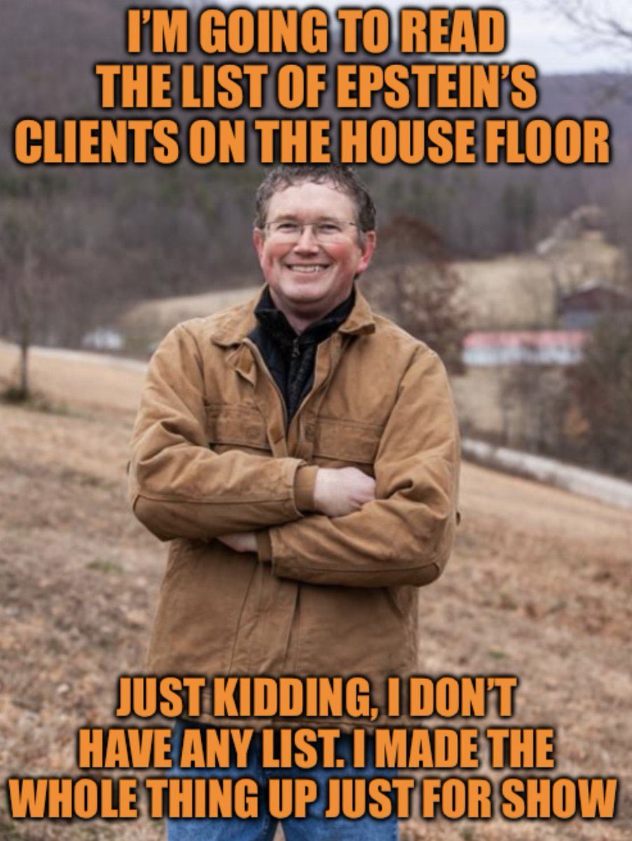 And now he says he’s going to read them again 😂👉🤡