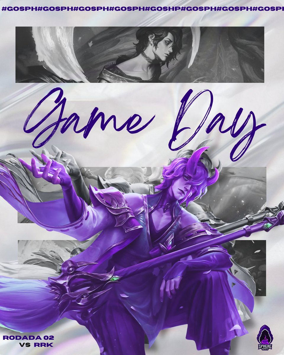 É dia de jogo! 🔥 Hoje às 21h entramos no servidor contra a Reload Gaming Ragnarok. Foco total em busca de mais uma vitória, contamos com a torcida!💜 #GOSPH