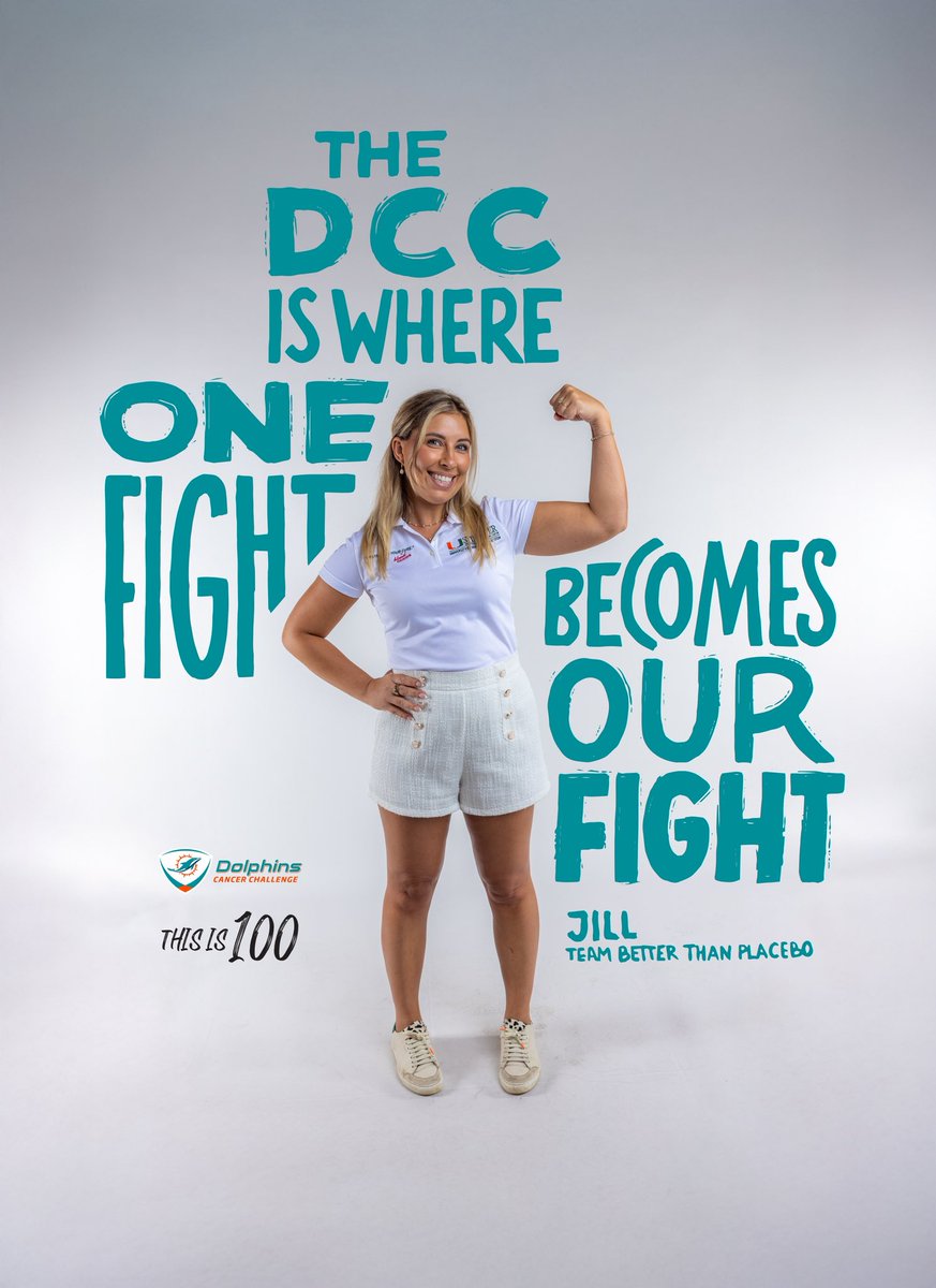 Dolphins Cancer Challenge tweet media