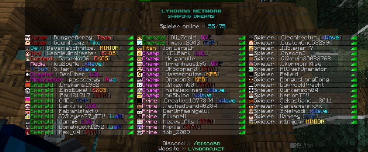 DerLiberLive's tweet photo. Es ist soo gut. Nach dem neusten Content Update steigen die Zahlen und die Community wird größer. Aktuell 55 Spieler auf @LyndaraNET 💛🖤

Schaut gern mal rein, ich geb euch auch ne Rundtour:D

Plätze für die Creator-Ränge sind auch noch frei:D https://t.co/MJklfwJpen