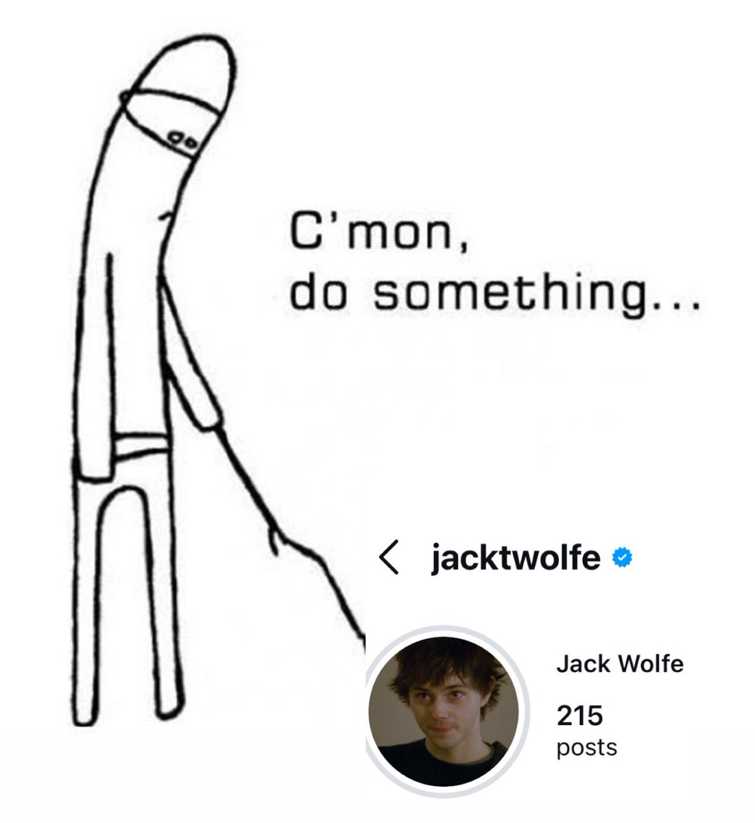 please user jacktwolfe …… we’re waiting so patiently