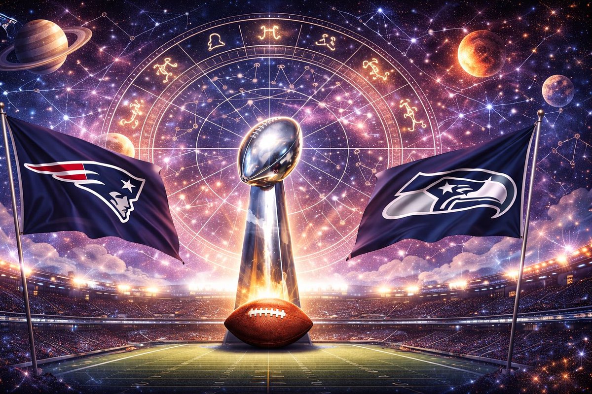 #SuperBowlLX PREDICTION ASTROLOGY

Articulo: astrologiadeportivaa.blogspot.com/2026/02/predic…

#SuperBowl #SuperBowl2026