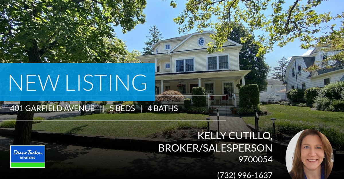 cutillo_kelly's tweet photo. 📍 New Listing 📍 Take a look at this fantastic new property that just hit the market located at 401 Garfield Avenue in Avon-by-the-sea. Reach out here or at (732) 996-1637 for more information

Kelly Cutillo - Broke... https://t.co/rhwptHJbRZ https://t.co/JZVWO5hXUC
