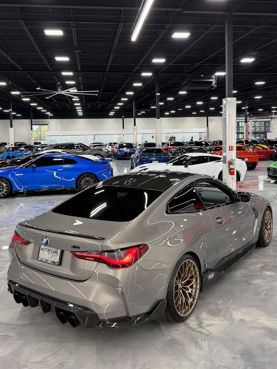 Venosier's tweet photo. BMW M4 Competition 🩶🩶 https://t.co/SddYE55Zv0