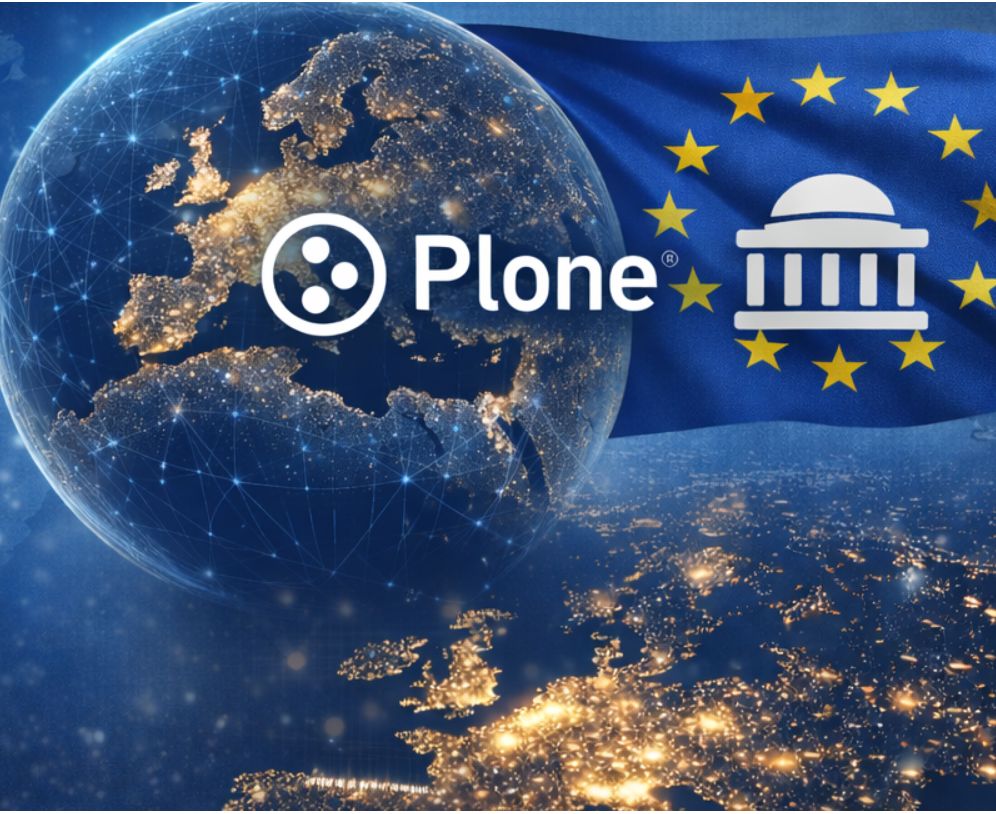 Plone CMS tweet media