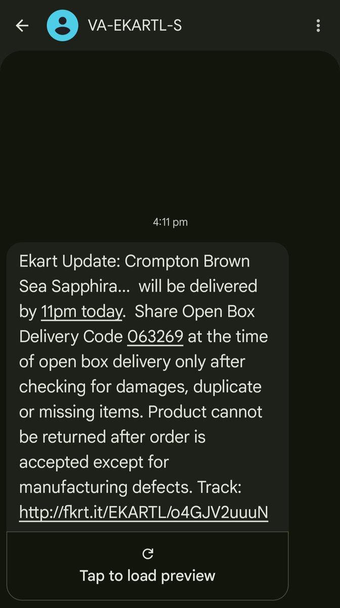 rathishseng's tweet image. Worst service by Flipkart 🚫
Deliveries always delayed, never on promised date. Delivery person doesn’t even call. Customer care is hard to reach, plus extra charges beyond product price. Very poor experience.
#FlipkartFail #BadDelivery #CustomerService #OnlineShopping #India
