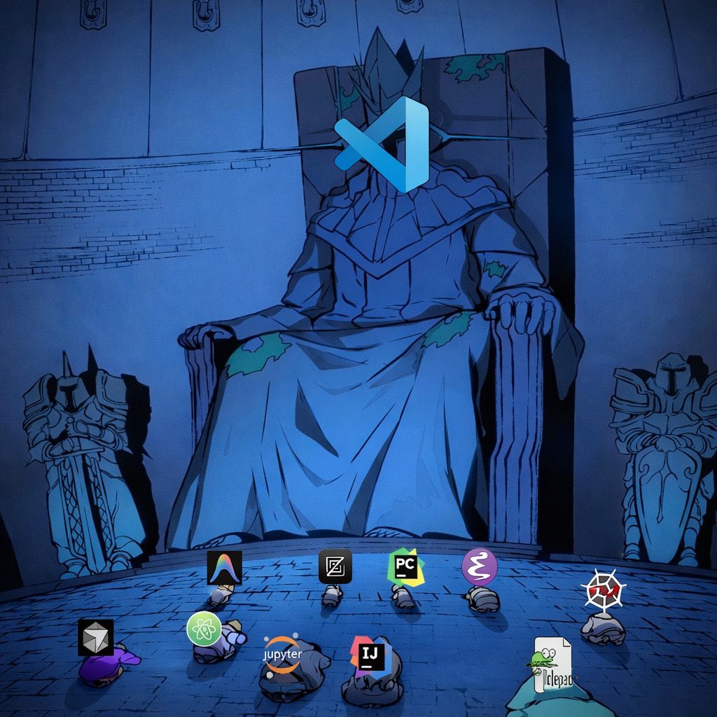 bugthecode's tweet image. Still VS code is better than other!!
Which IDE you are using ?