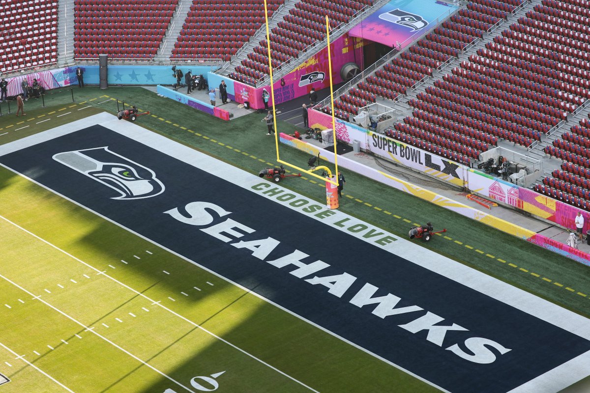 NFL's tweet image. It's beautiful.

Super Bowl LX – 6:30pm ET on NBC
Stream on @NFLPlus + Peacock