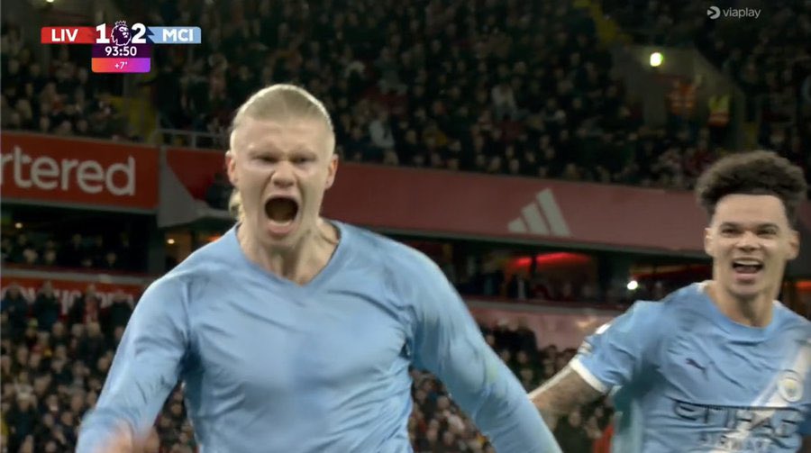 Haaland is really a beast in front of a goal