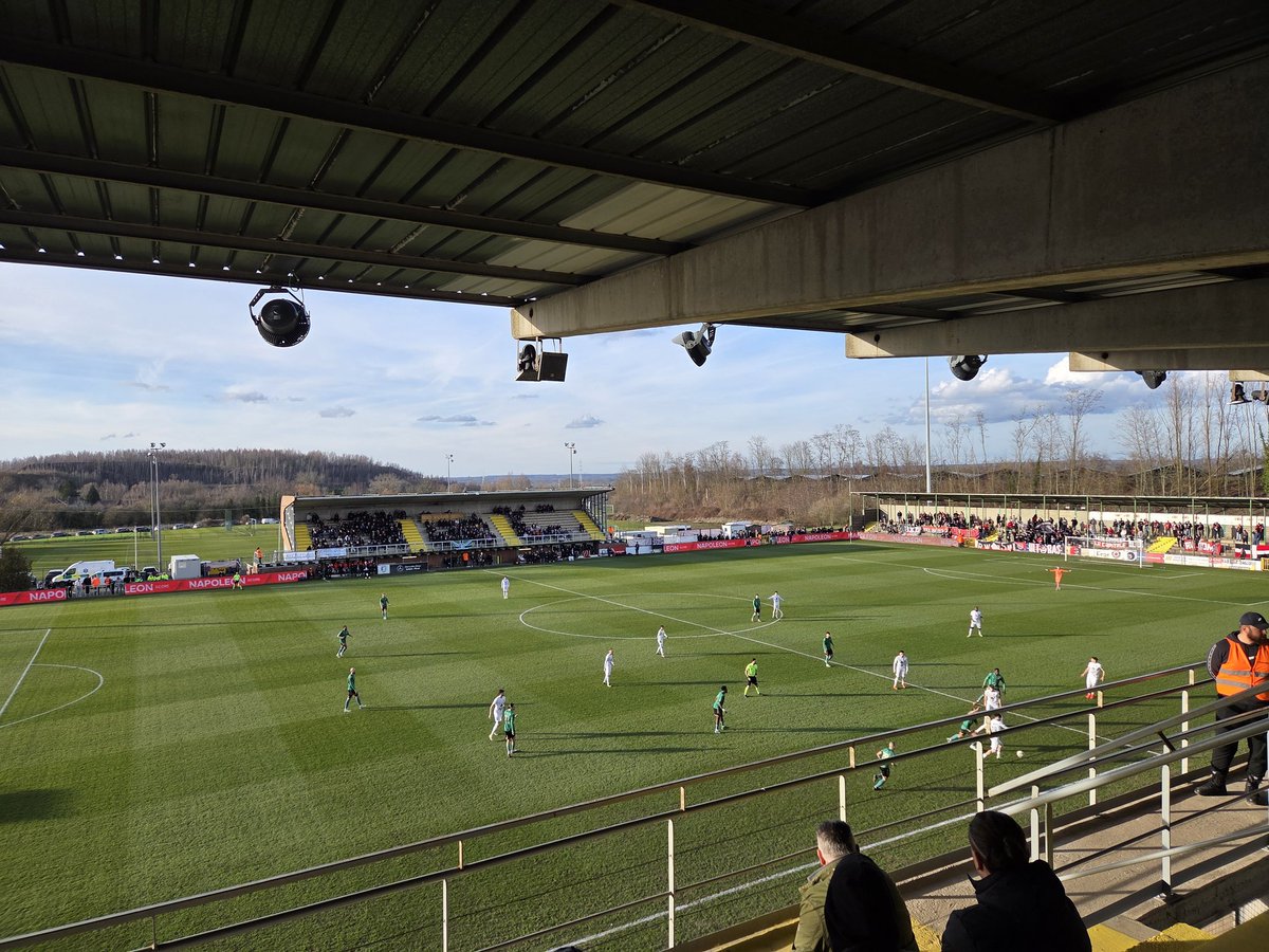 Final game of the trip saa a goaless draw between <a href="/FrancsBorains/">Royal Francs Borains</a> and <a href="/rwdm_brussels/">RWDM Brussels</a> Not a classic with the hosts having a 1st half penalty saved. But quite enjoyed ticking this one off. Only the 3 games this trip but as always its been great! Roll on the next #Groundhopping