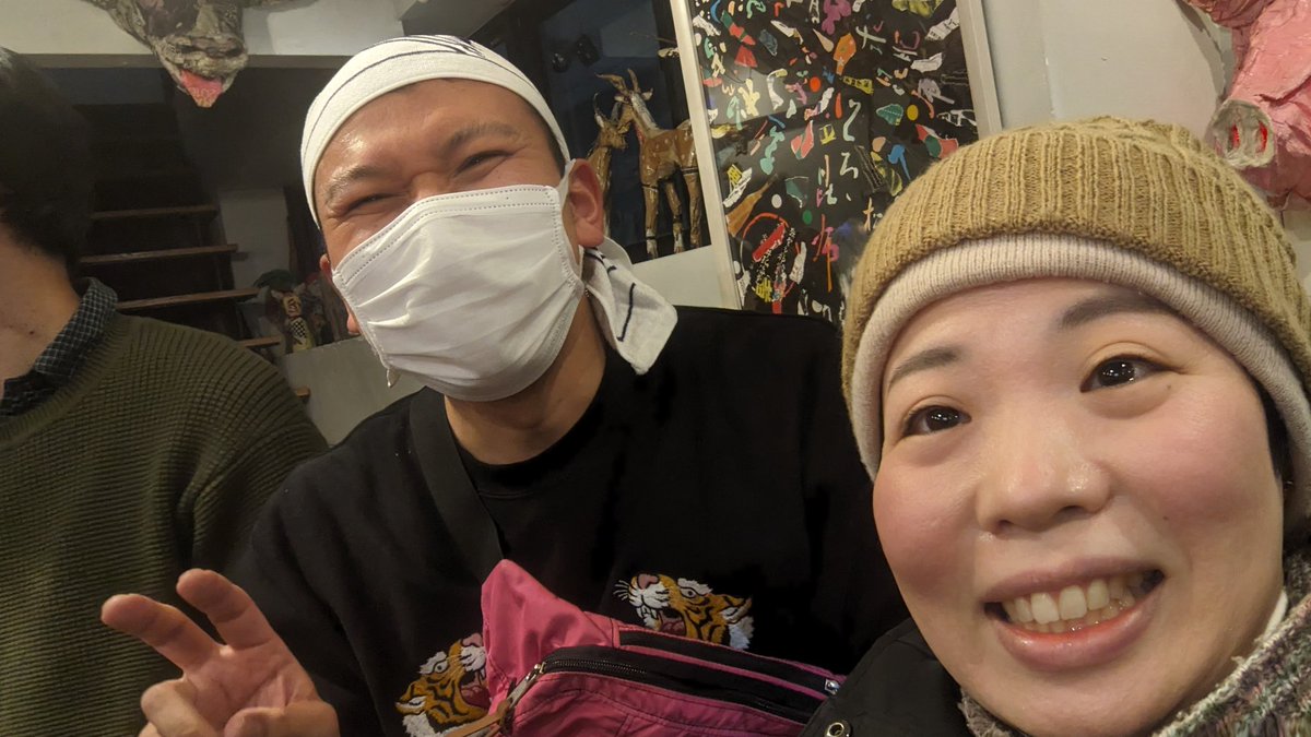 お疲れ様でした！！
ありがとうございました🙇

#APOFESスタッフ
#黒豆
#本当は勃起崎鋼太
#この後の写真を撮ってくれた人
#アカウント名変えたの私のせいじゃないよね