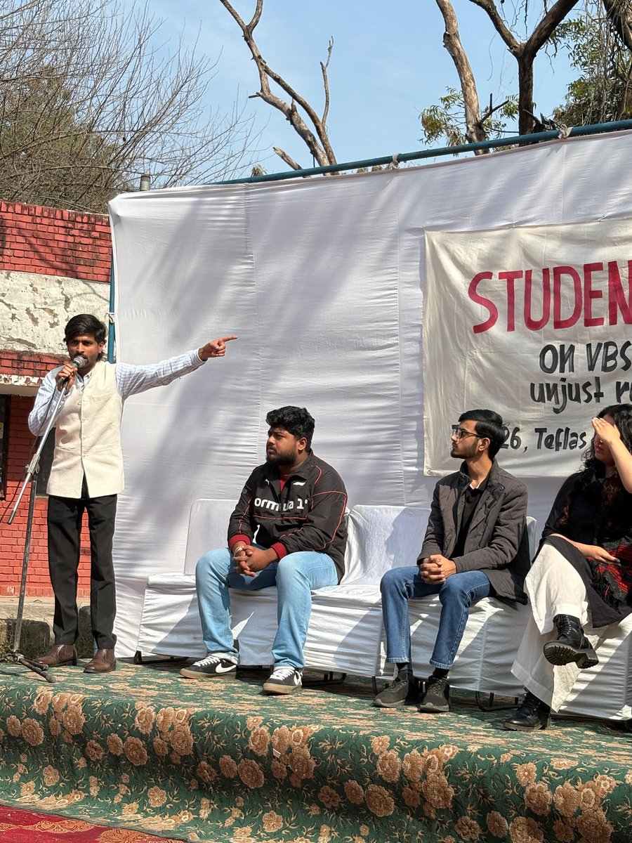 NSUIAssam's tweet photo. Representing the Students of Tezpur University NSUI Assam State Secretary Sagnik Biswas participated in the JNUSU students parliament.
NSUI is committed for the betterment of Students fraternity.
#tezpuruniversity #jnu #nsui #nsuiforstudents https://t.co/2ib9QyE8qd