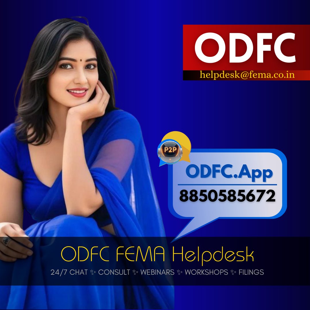 FEMAconsultant's tweet photo. #NRI Investment in the #ShareBazaar: #PIS (#PortfolioInvestmentScheme) Account: ODFC FEMA Helpdesk 

Membership App ➡ https://t.co/lpuRtSQdku

Book your ticket ➡ https://t.co/9Mty9Y8MDN

Ticket @ ₹9999/ + ₹999/ #ODFC Membership Fee

📩 ask@fema.in
📞 Chat: +91-8850585672 https://t.co/KnP9gDoJf4