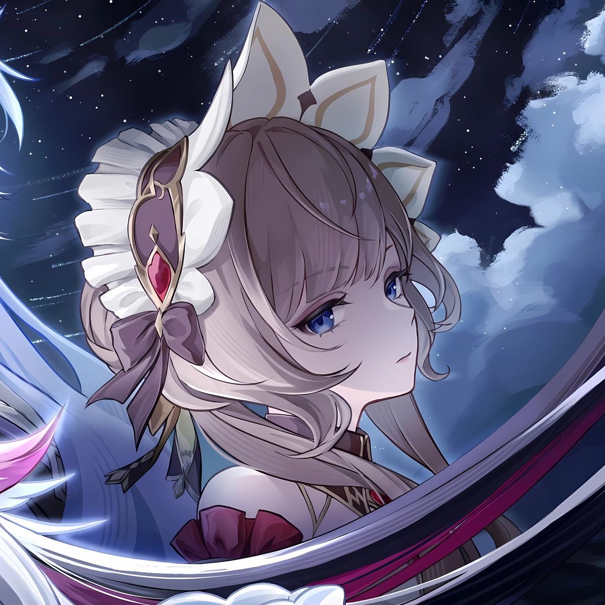 SandbinasWife's tweet photo. today’s ship is #sandbina/#sanbina!

my favorite genshin ship still 🌑⚙️ https://t.co/xF70rQcq7p