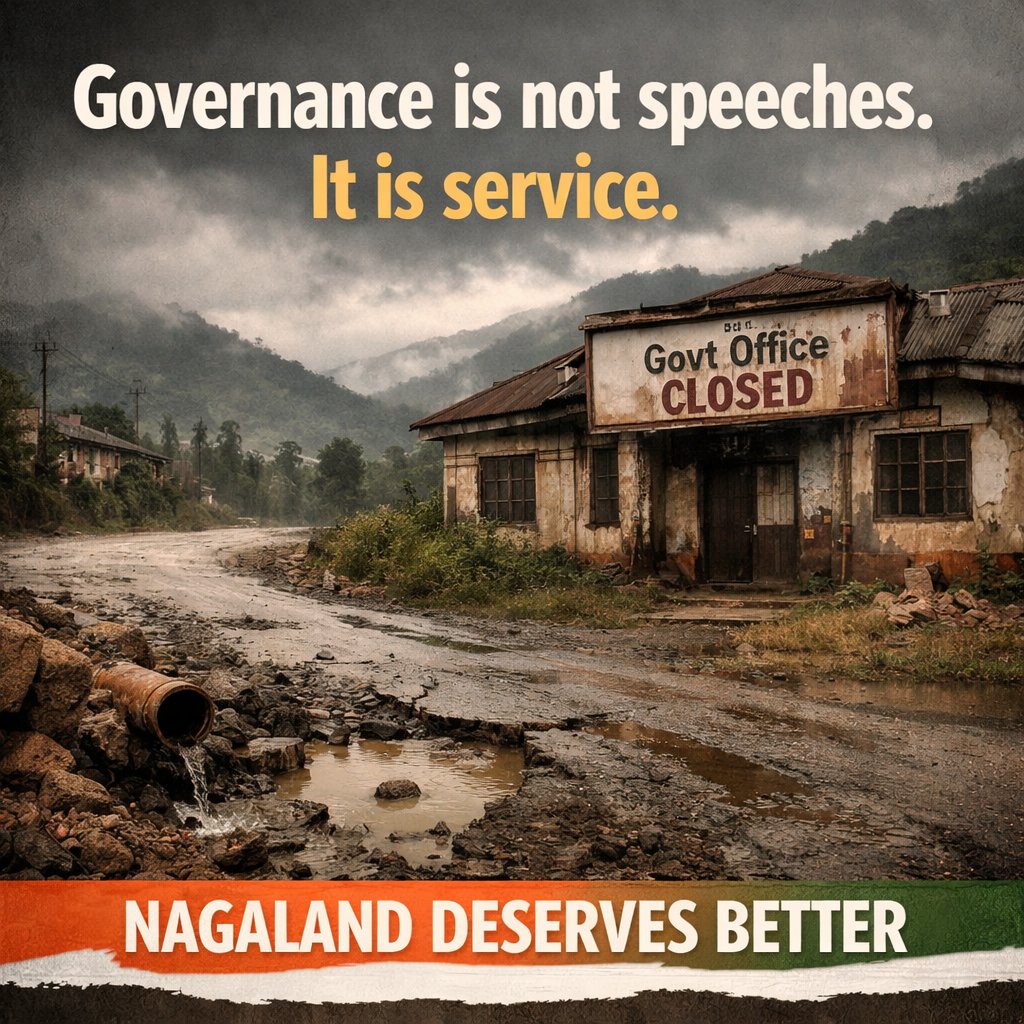 INCNagaland's tweet image. #NagalandDeservesBetter #GovernanceMatters #Accountability #ForThePeople #INC