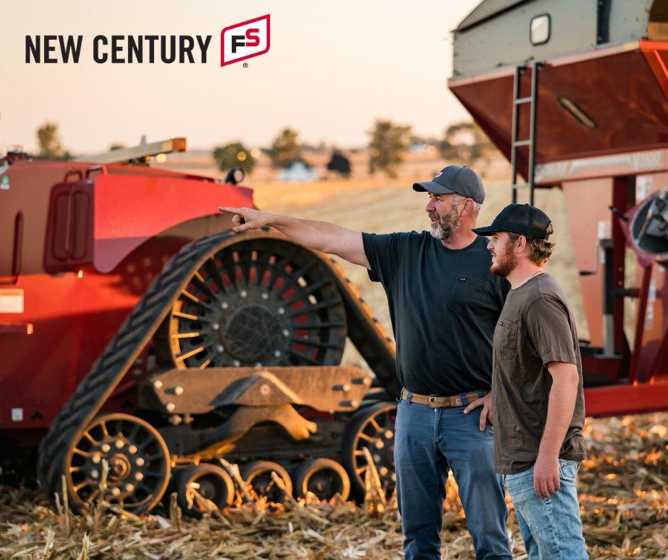 Millions watch the Super Bowl once a year. Farmers make game-winning decisions every season. Contact your local New Century FS location. We’re proud to be on your team. 🌾🏈