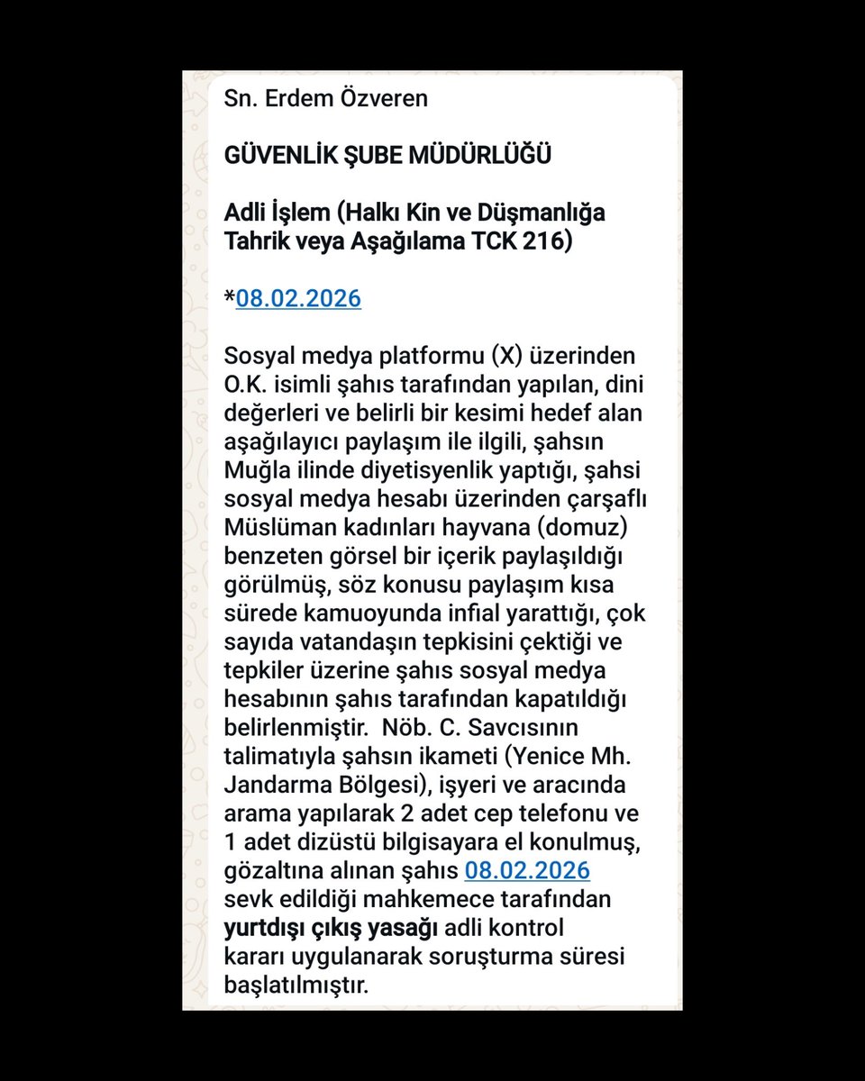 Teşekkürler <a href="/EmniyetGM/">Türk Polis Teşkilatı</a>